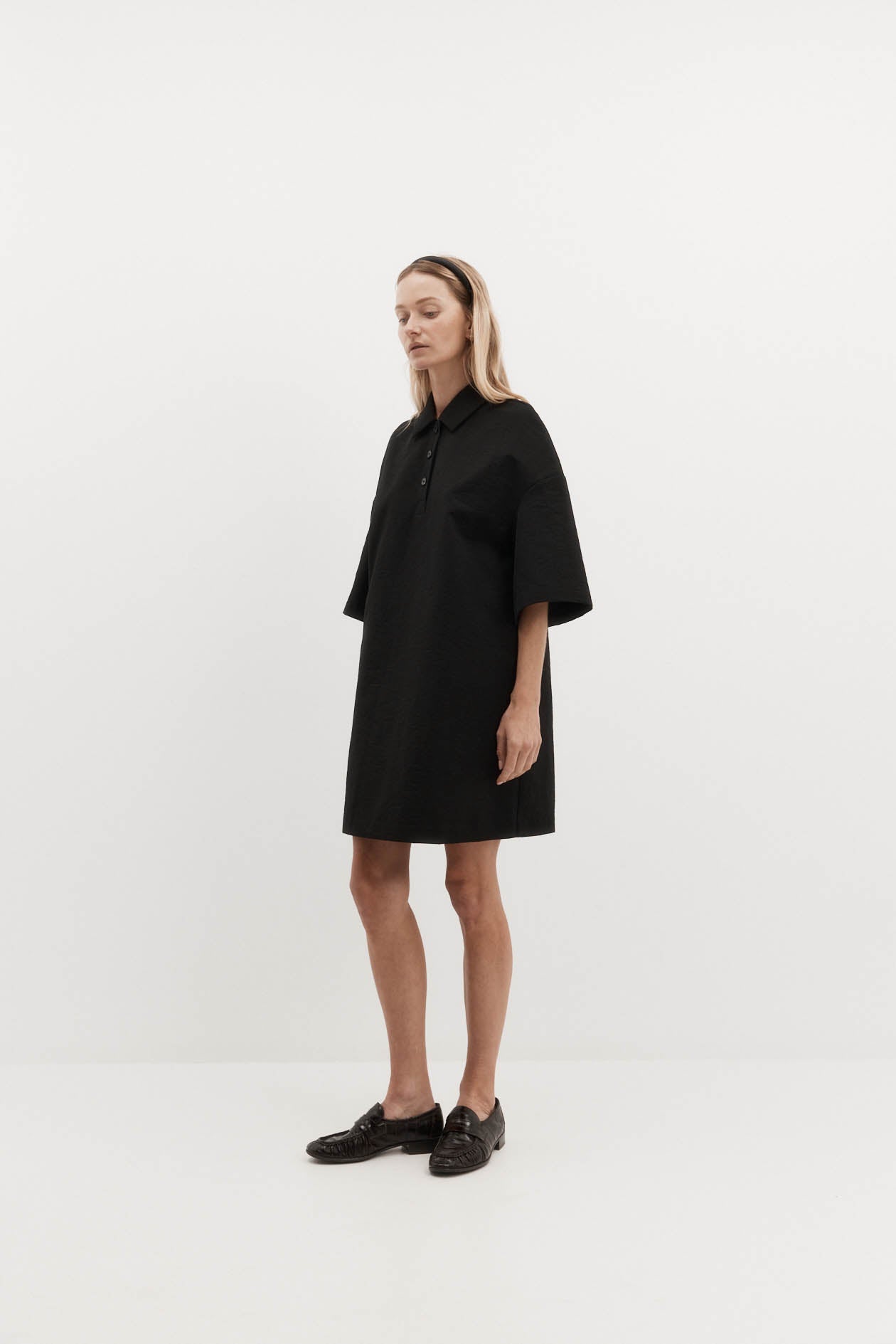 Orwell Dress in Washed Cotton