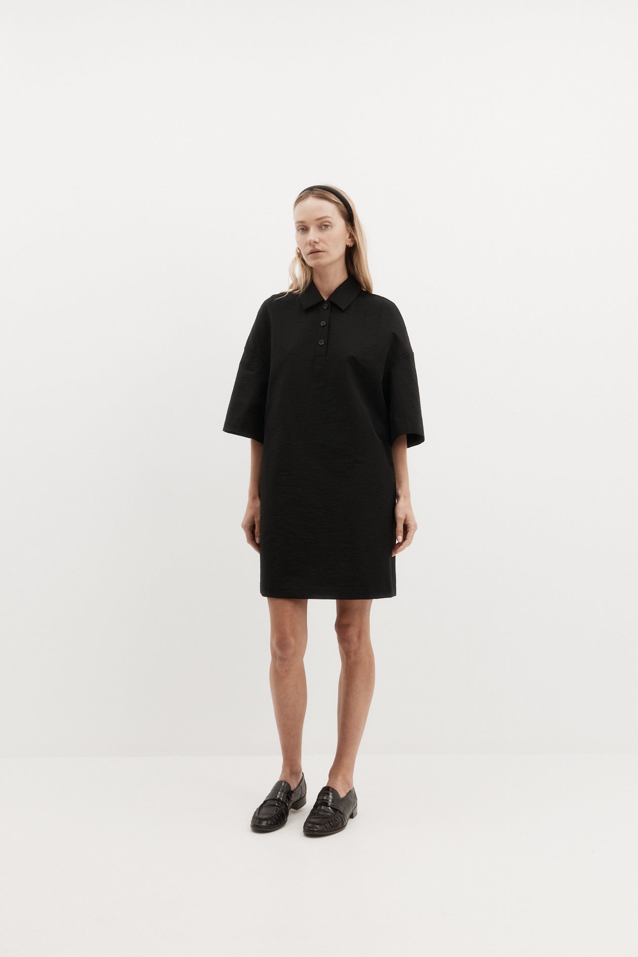 Orwell Dress in Washed Cotton