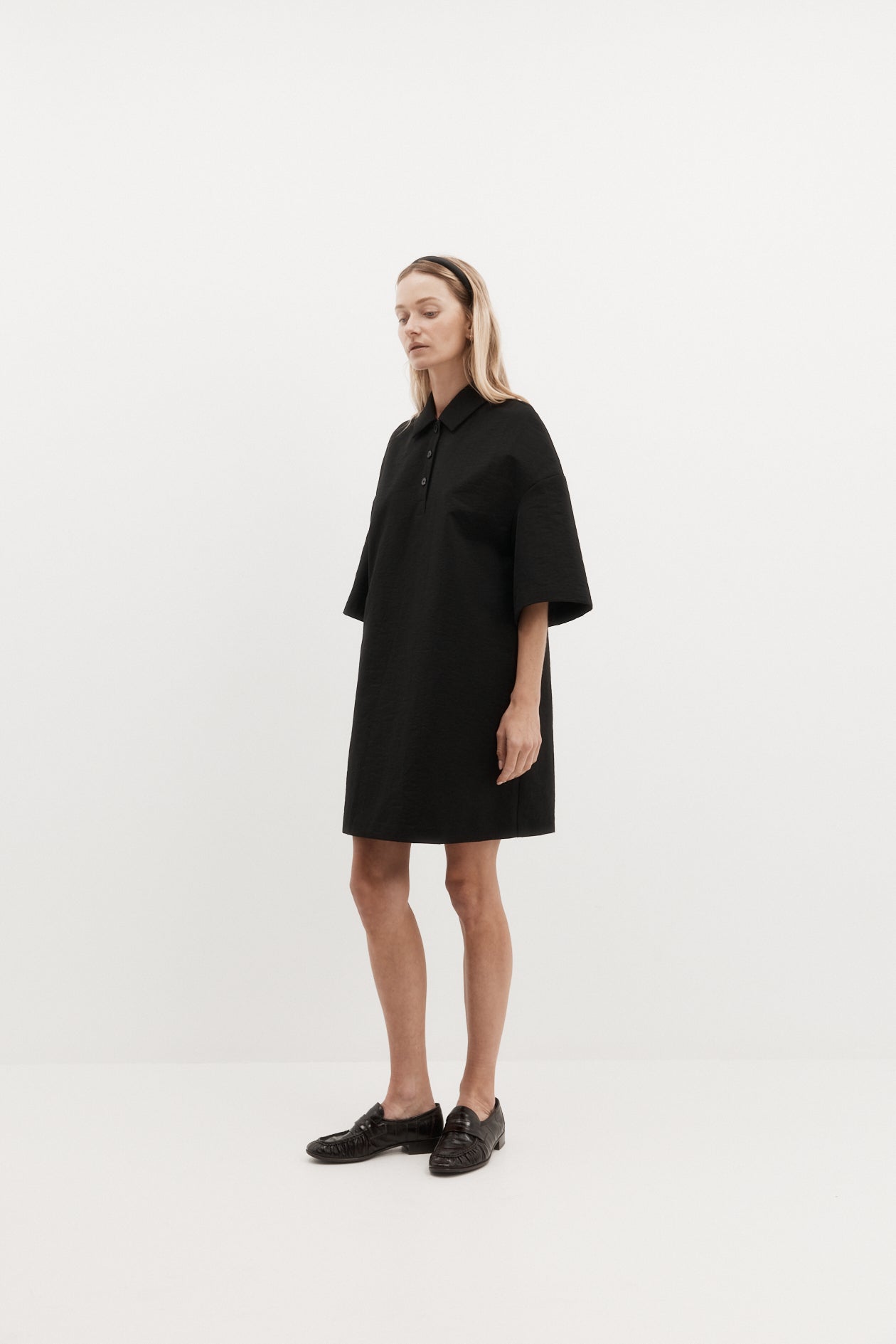 Orwell Dress in Washed Cotton