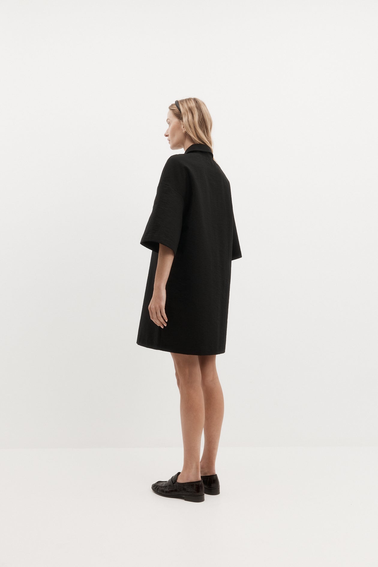 Orwell Dress in Washed Cotton