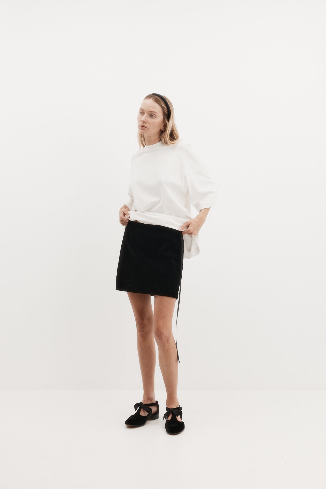 Romi Skirt in Velvet