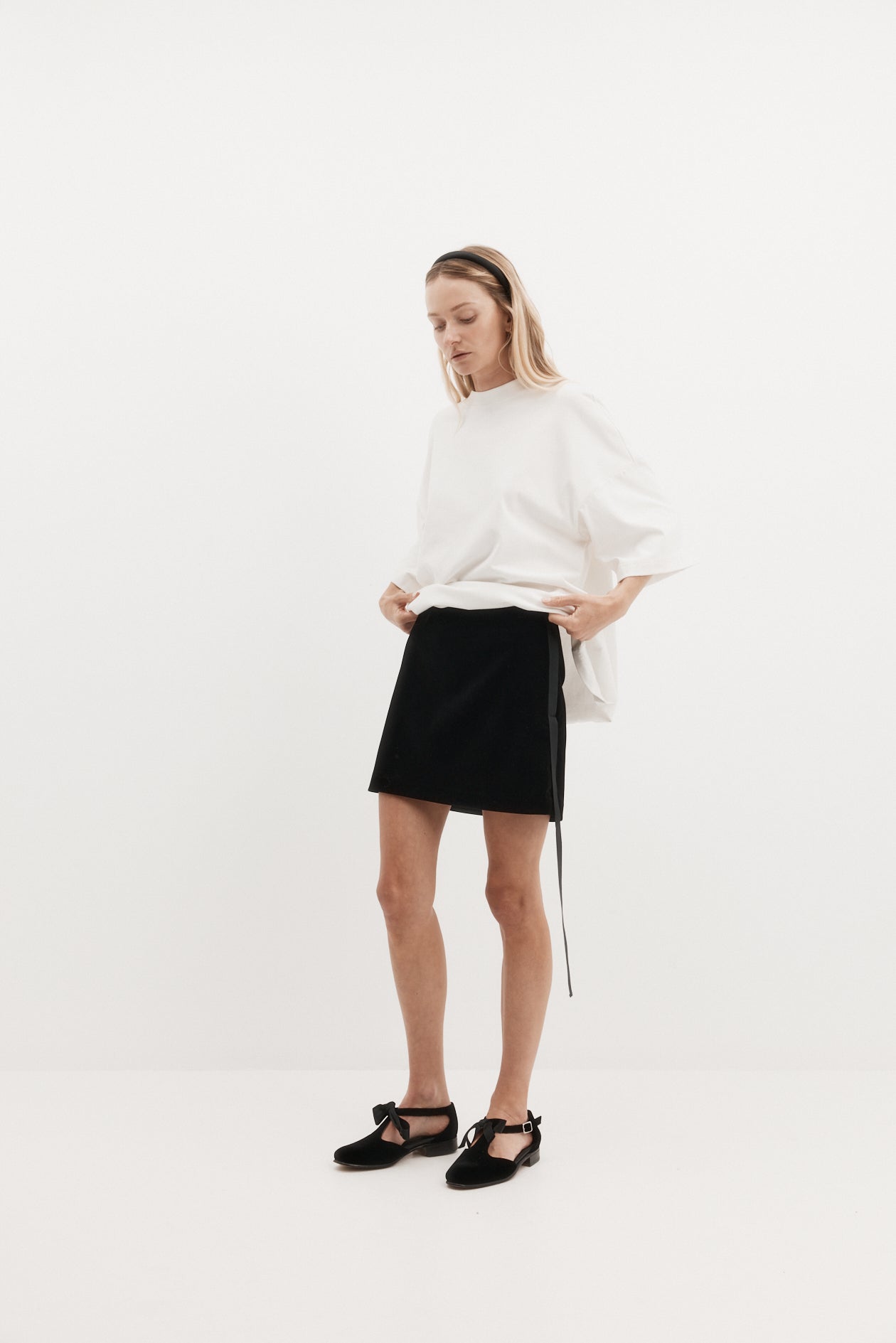Romi Skirt in Velvet