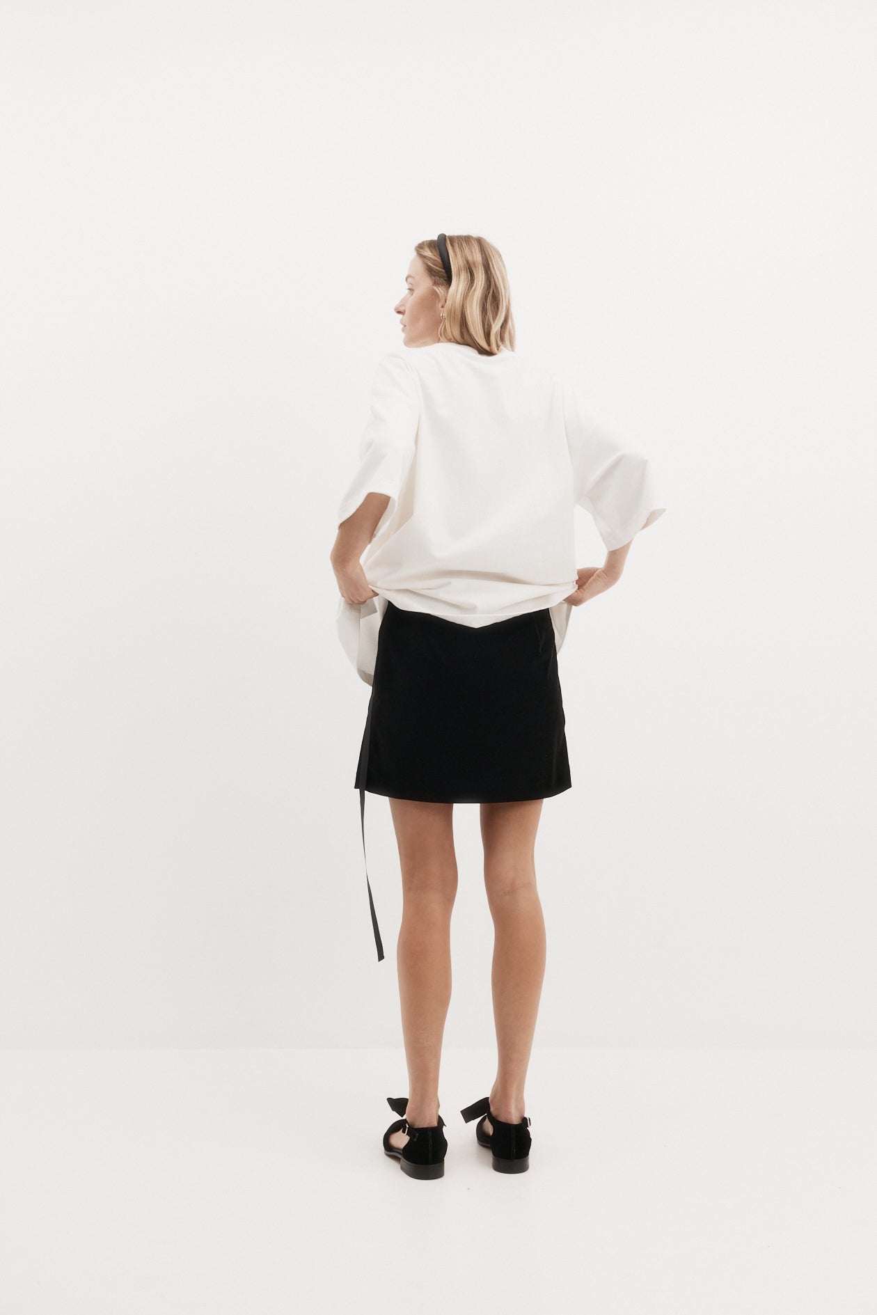 Romi Skirt in Velvet