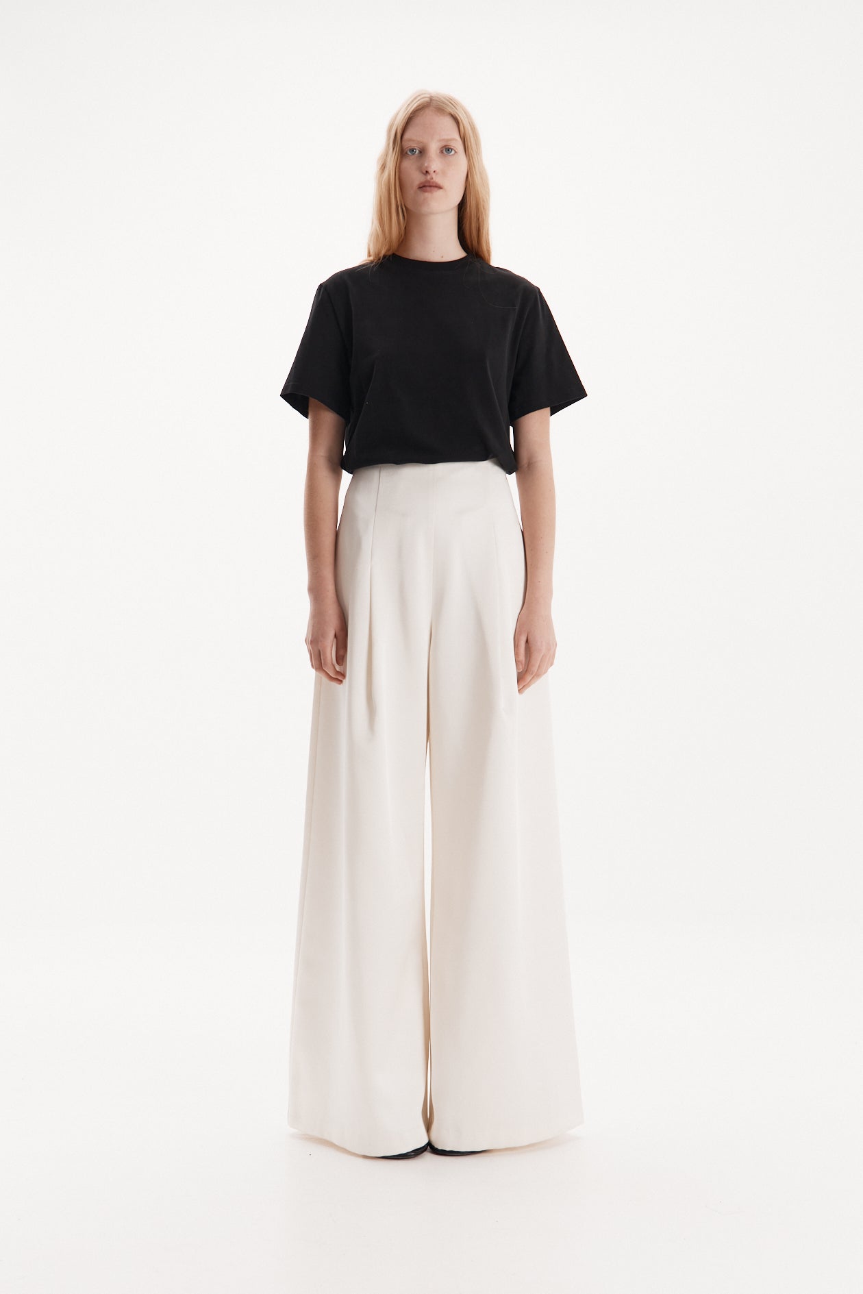 Kennedy Trouser in Satin Faille