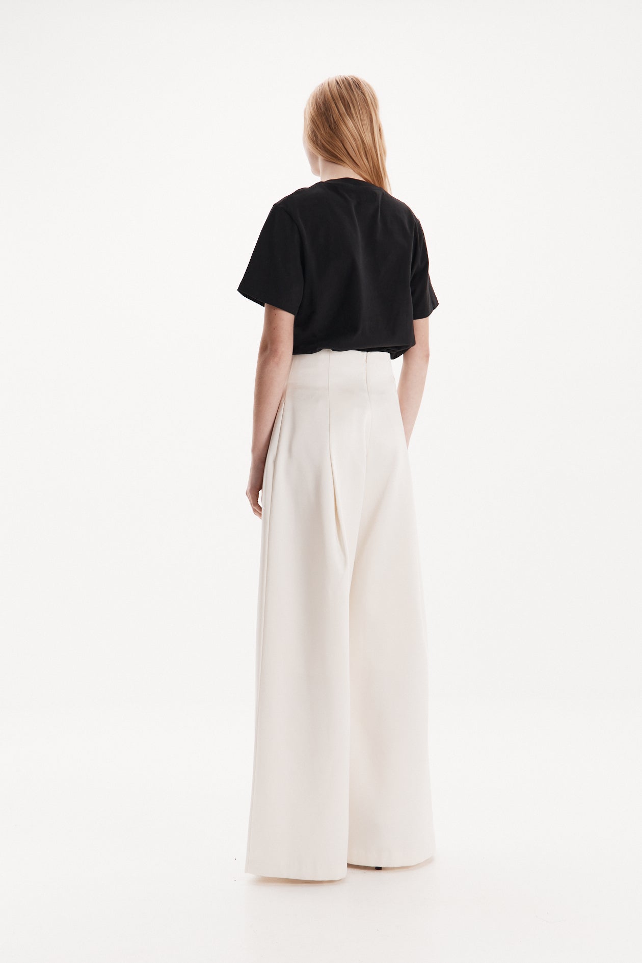 Kennedy Trouser in Satin Faille