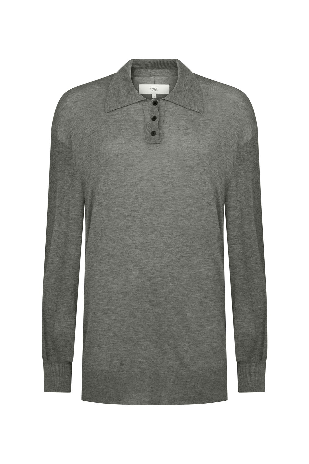 Orwell Knit Polo in Silk Wool