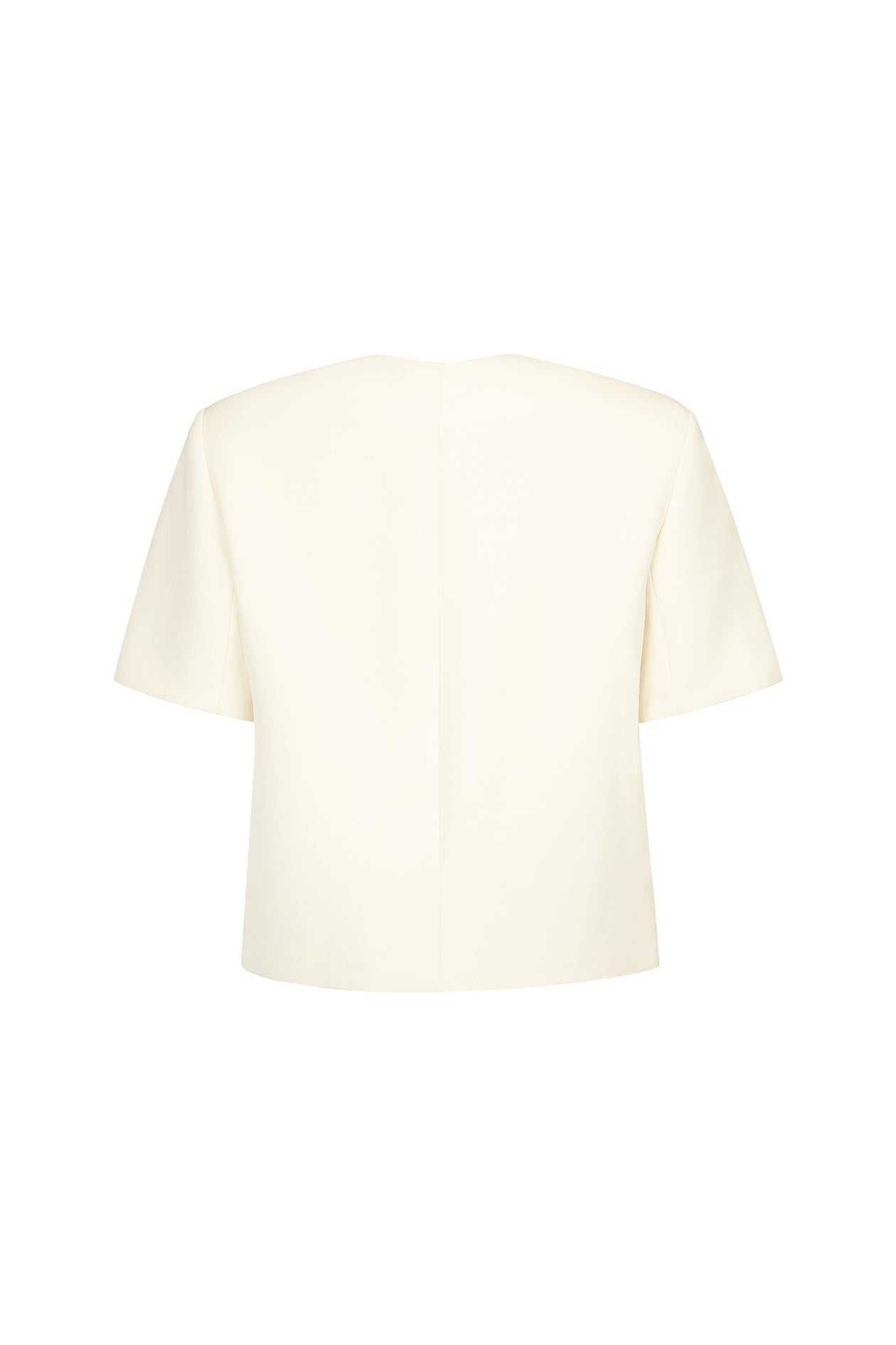 Short Sleeve Tilmens Jacket in Bonded Suiting