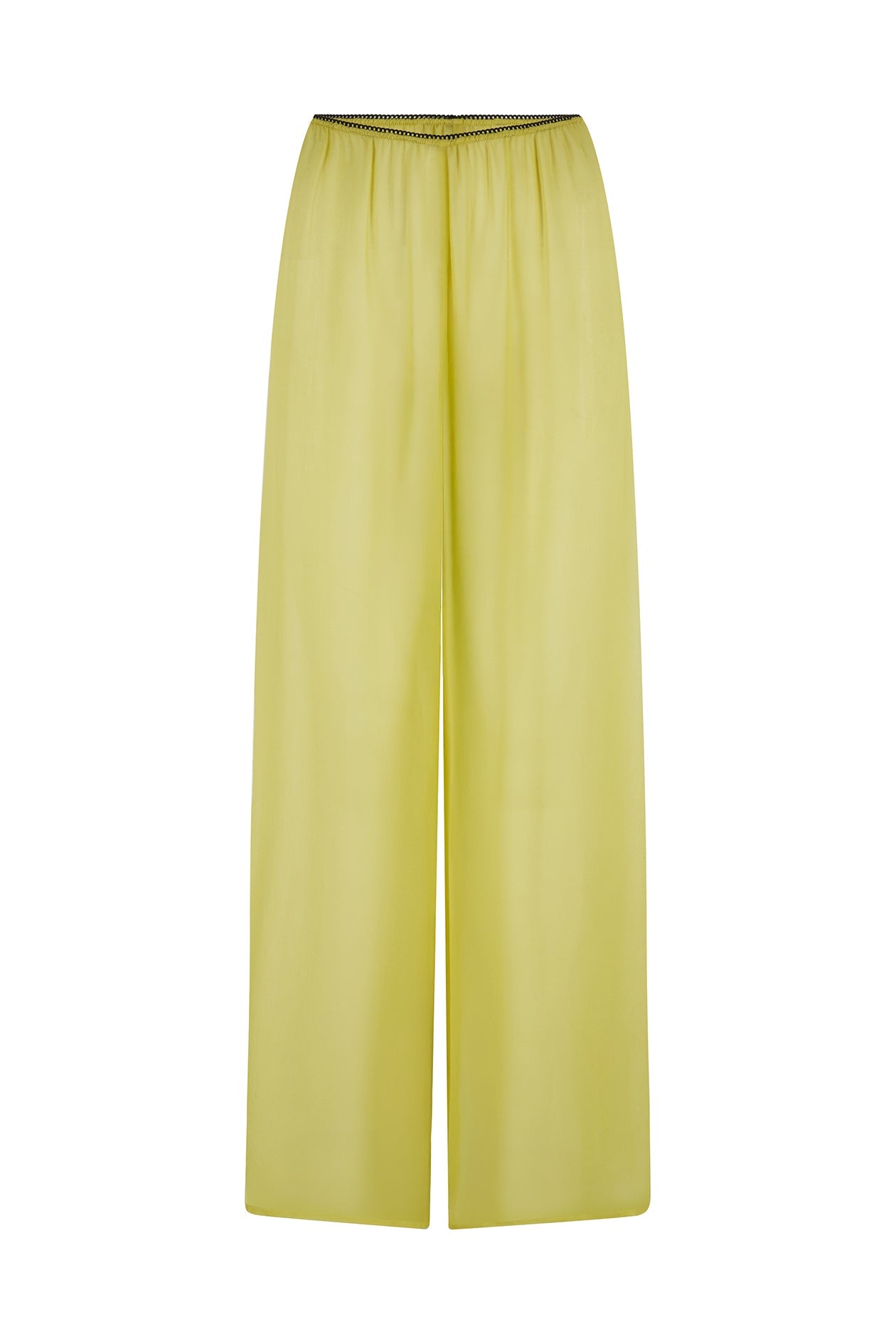 Irving Trouser in Silk Georgette
