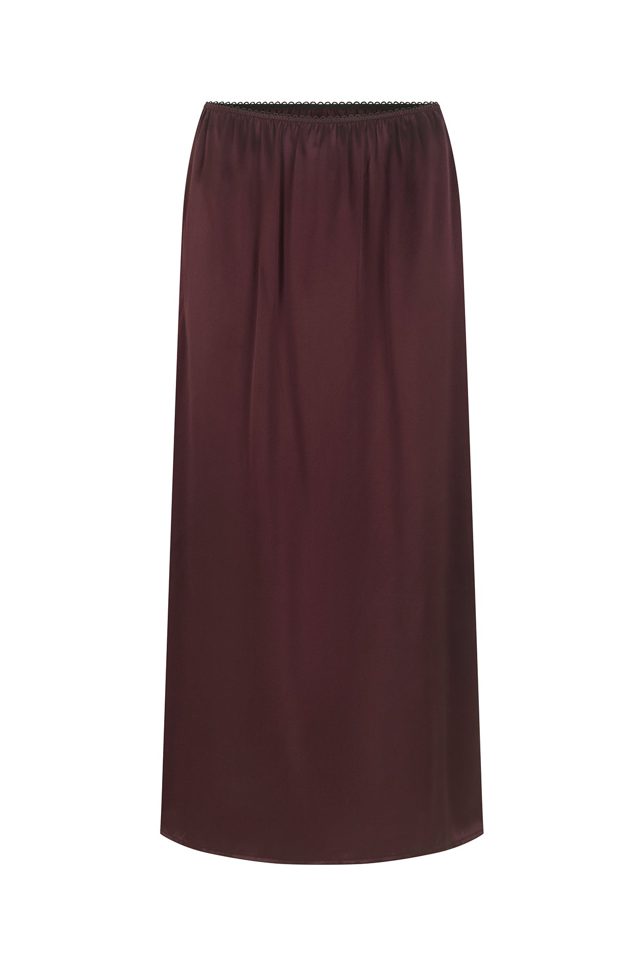 Camilla Skirt in Silk Satin