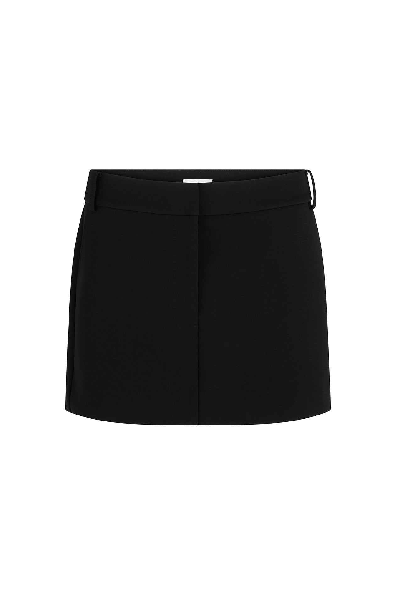 Sarah Mini Skirt in Bonded Suiting