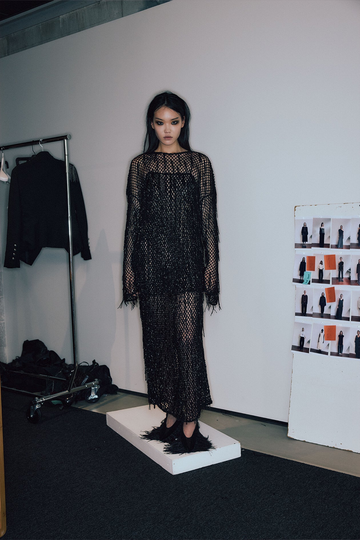 Cordelia Dress in Beading