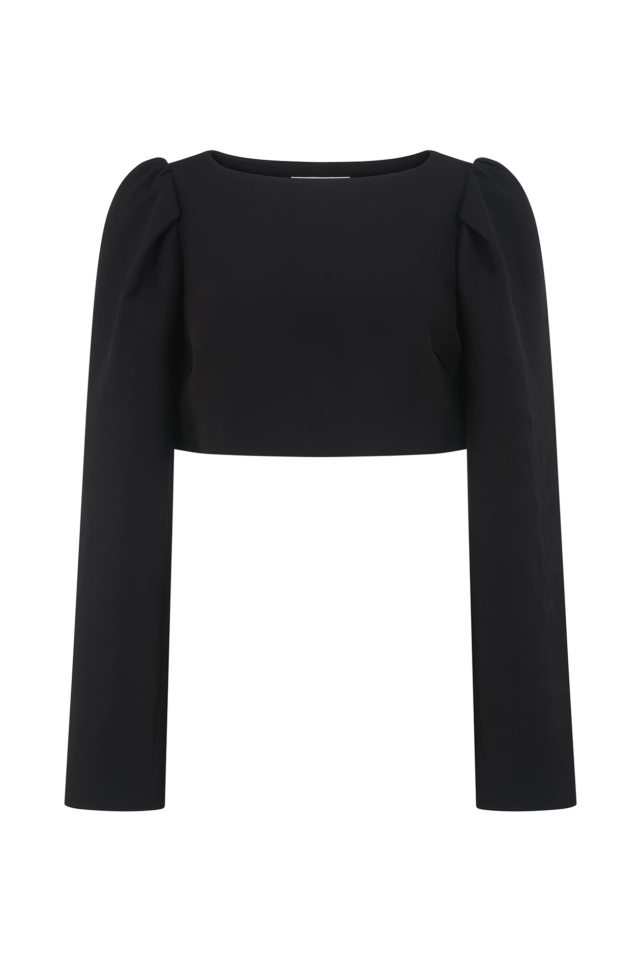 Tanner Top in Wool Tencel Suiting