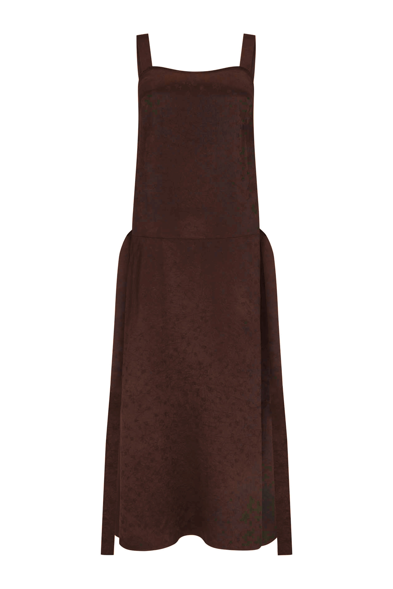 Wexer Dress in Jacquard Satin