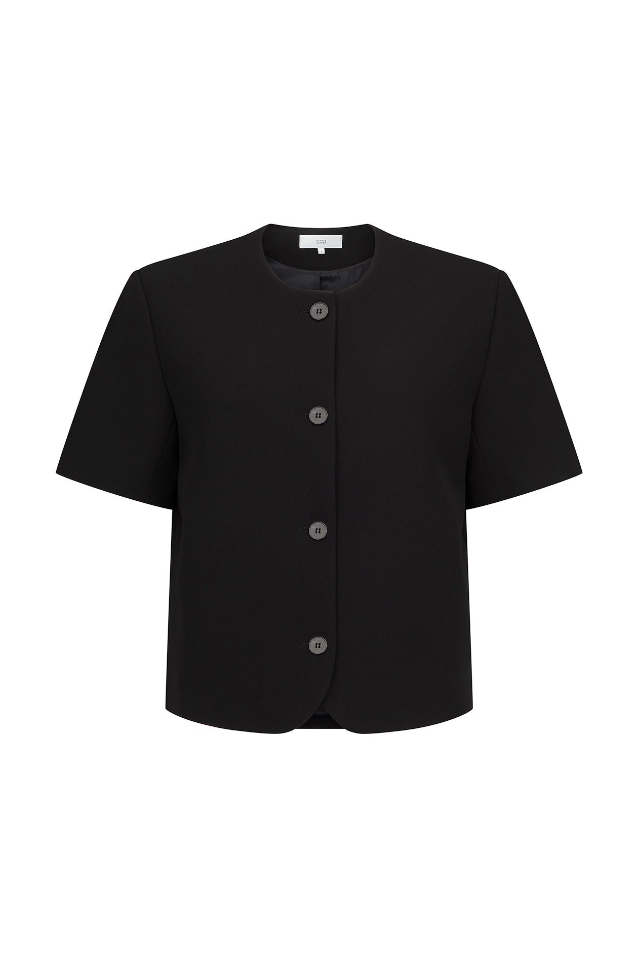 Short Sleeve Tilmens Jacket in Bonded Suiting