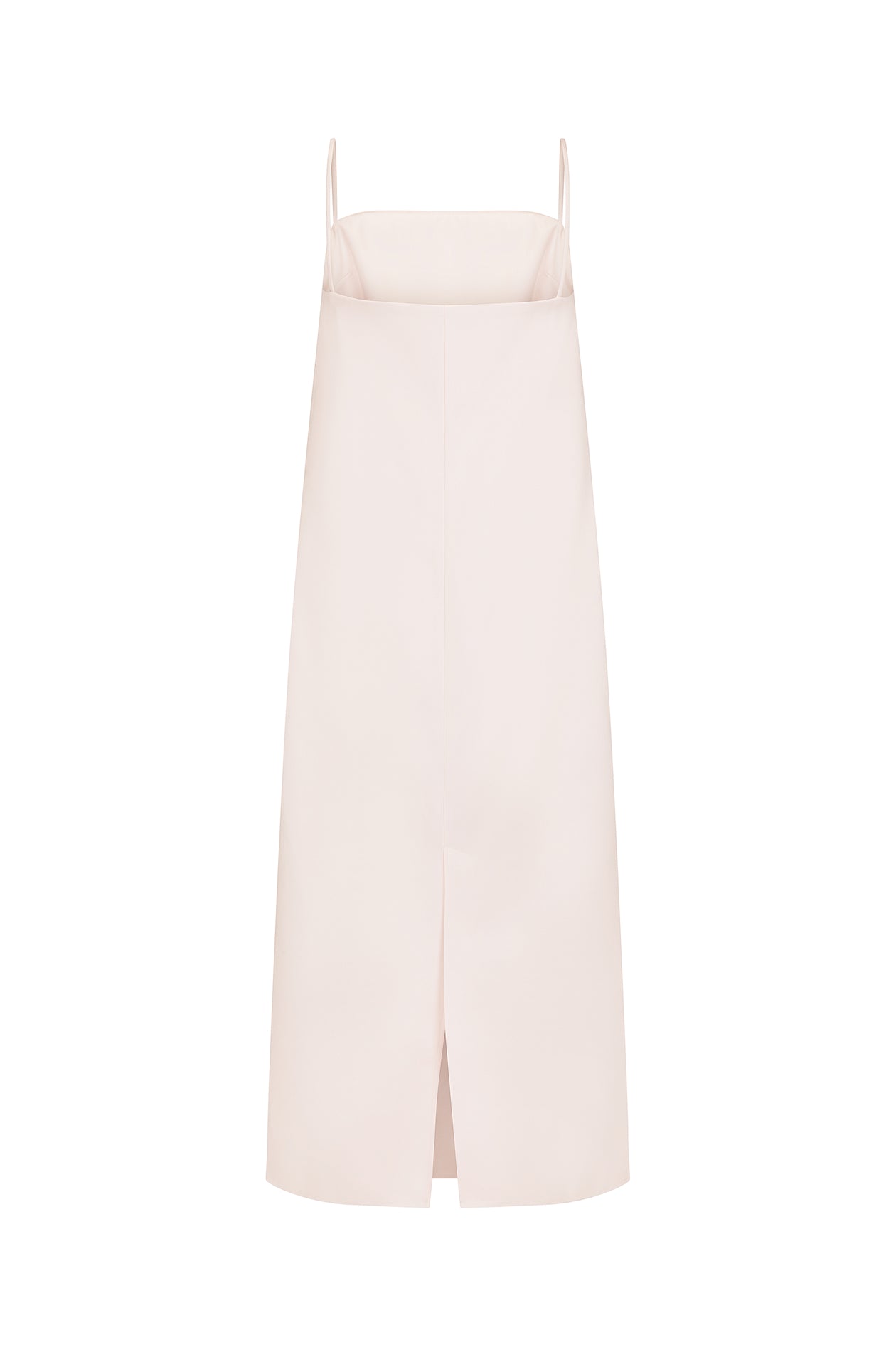 Claudia Dress in Bonded Satin