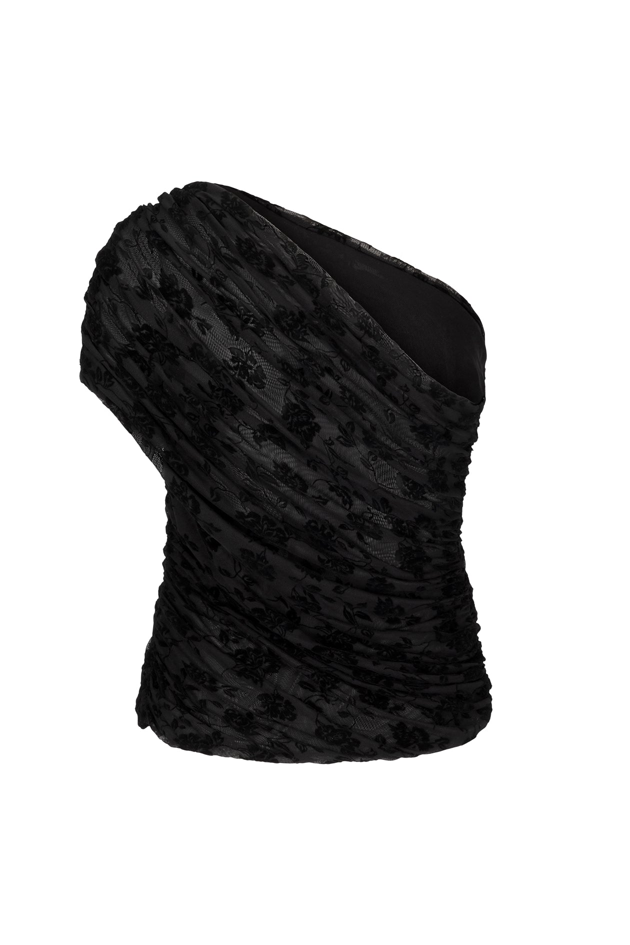 Darcy Top in Velvet Mesh