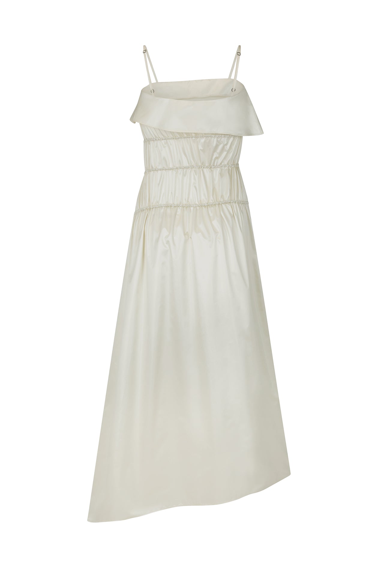 Bader Dress in Pearlescent Taffeta