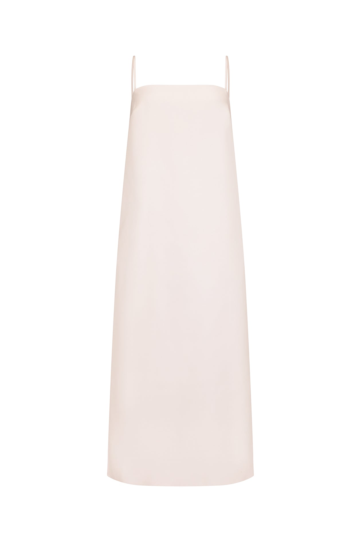 Claudia Dress in Bonded Satin
