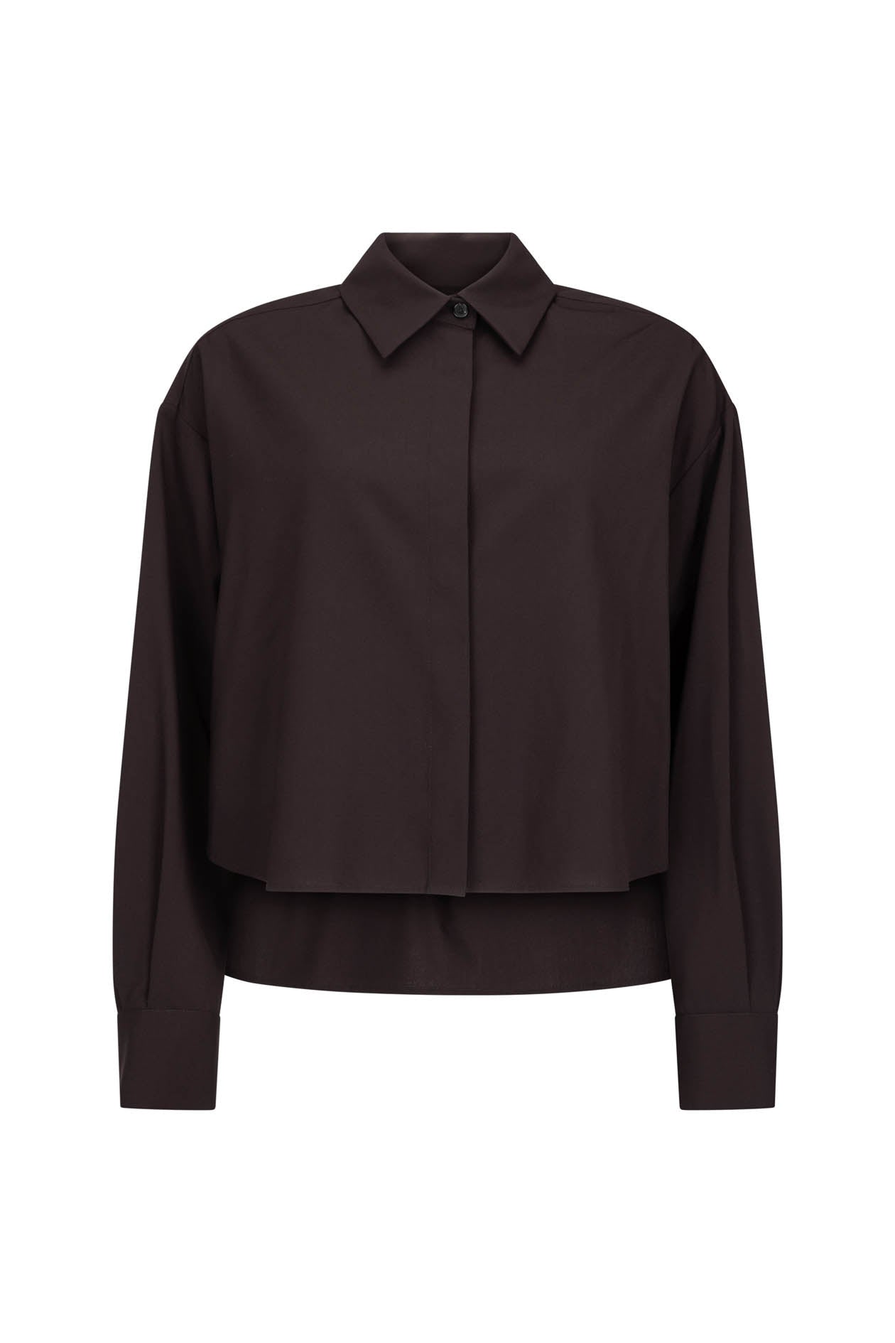 Tommas Shirt in Wool Suiting