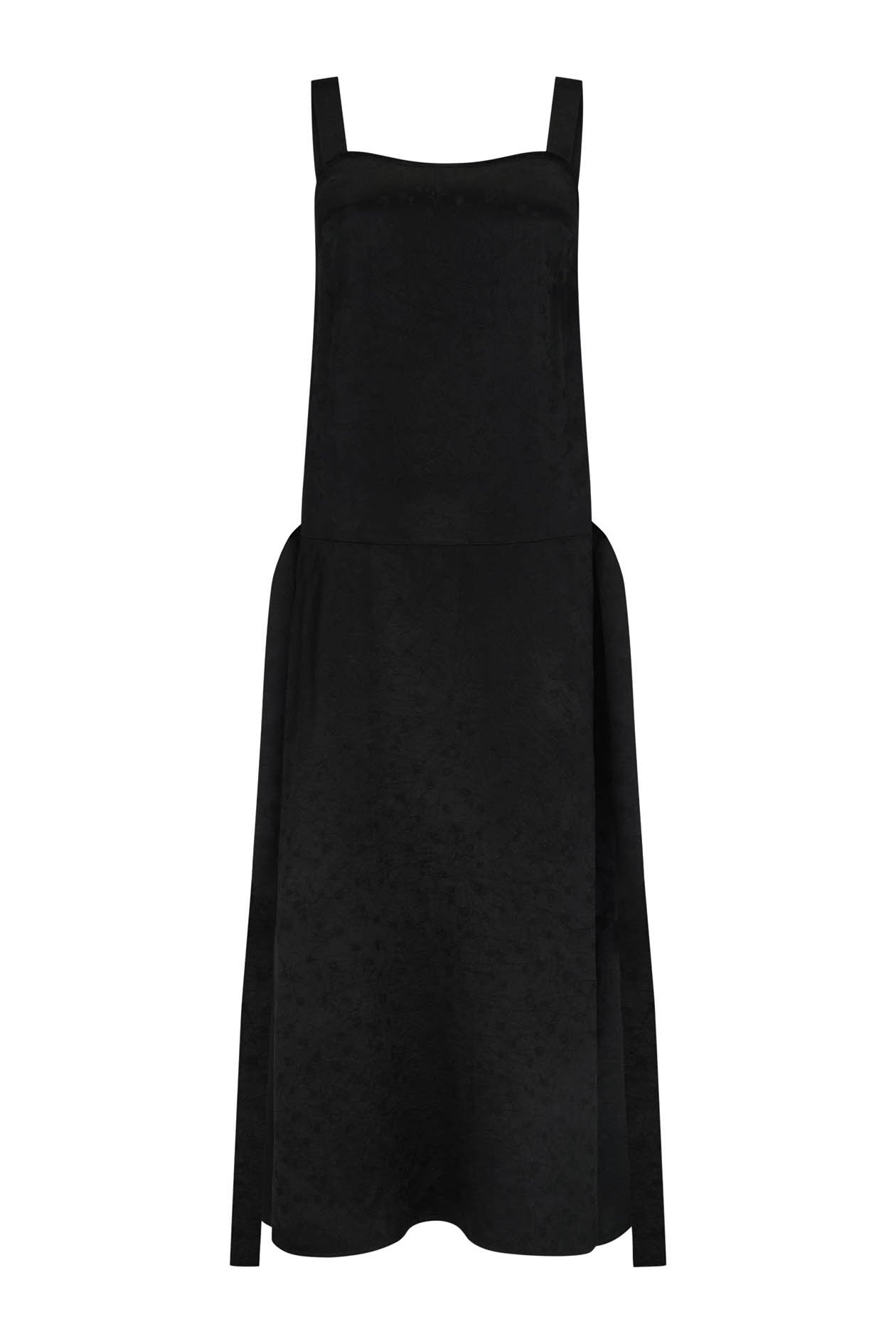 Wexer Dress in Jacquard Satin