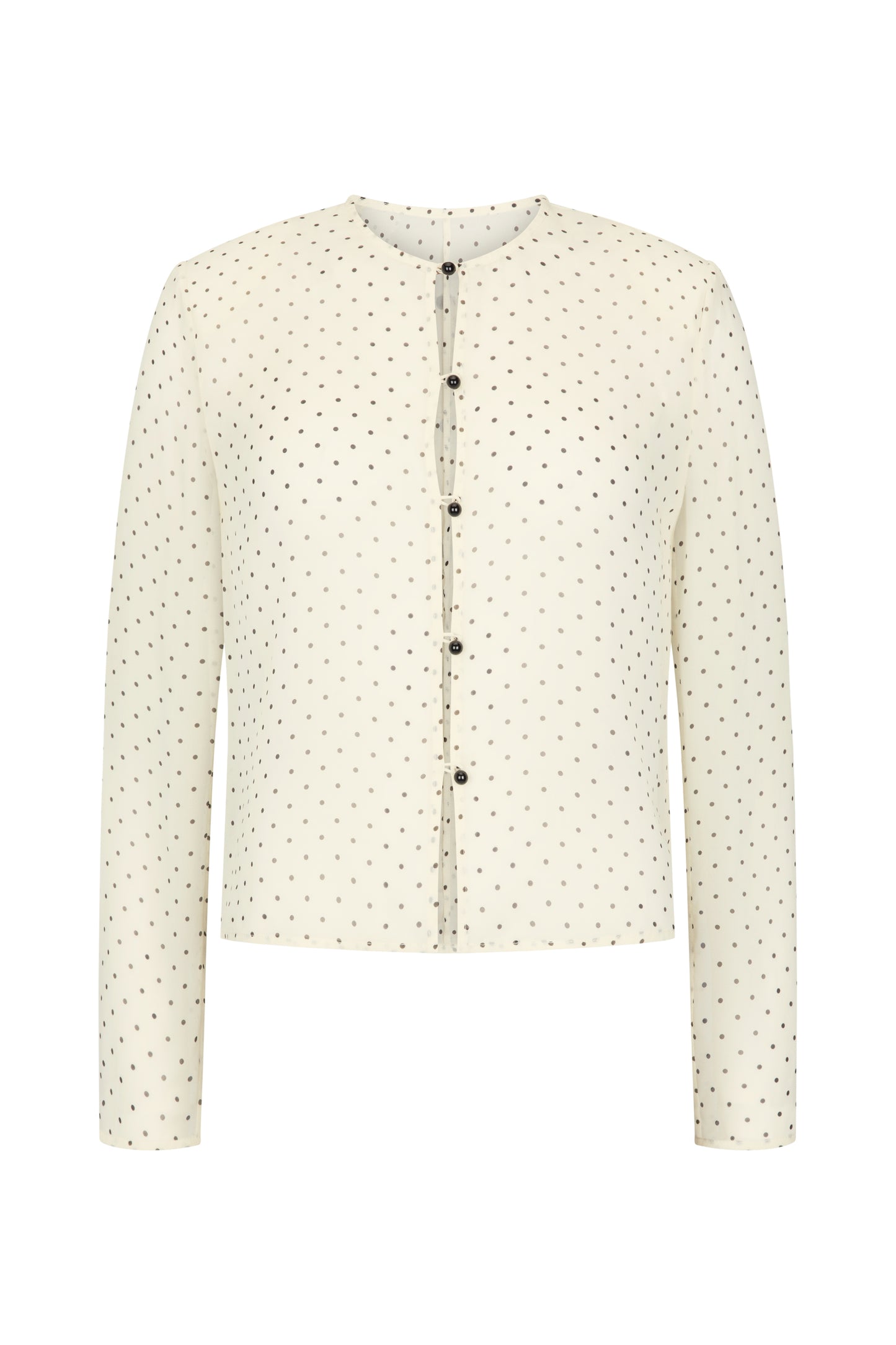 Eileen Top in Silk Georgette