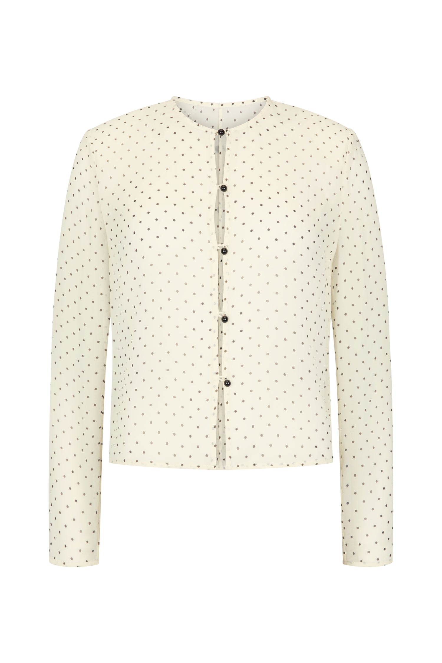 Eileen Top in Silk Georgette