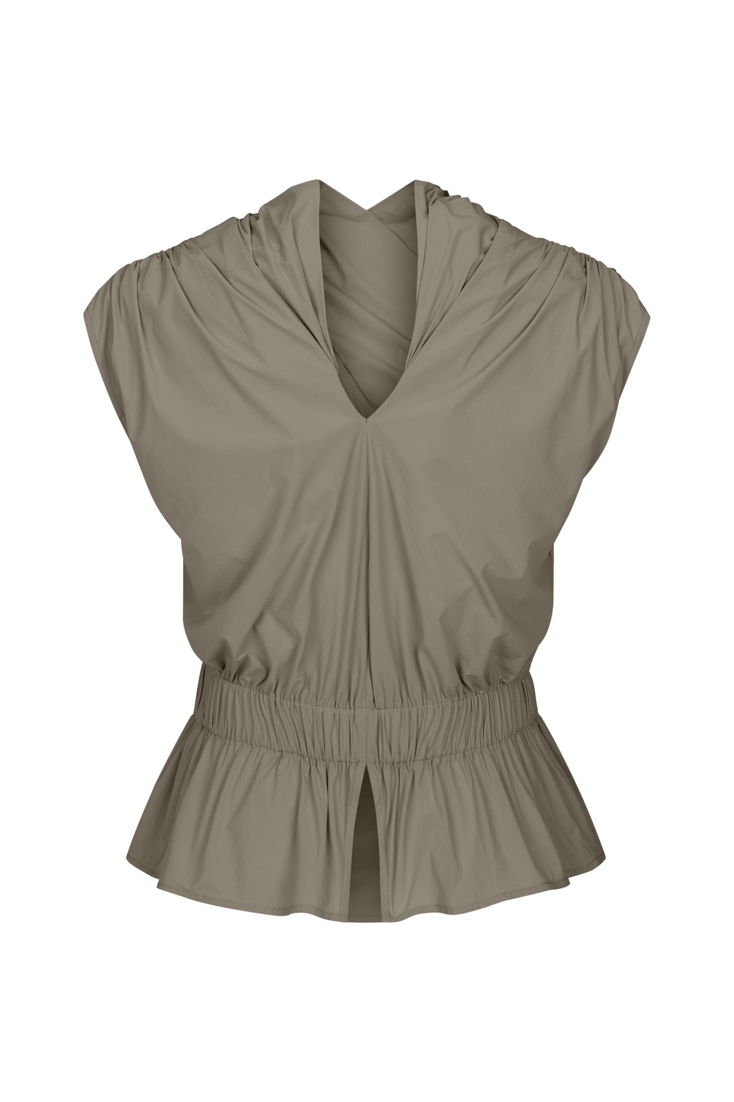 Chaimberlain Top in Tech Taffeta