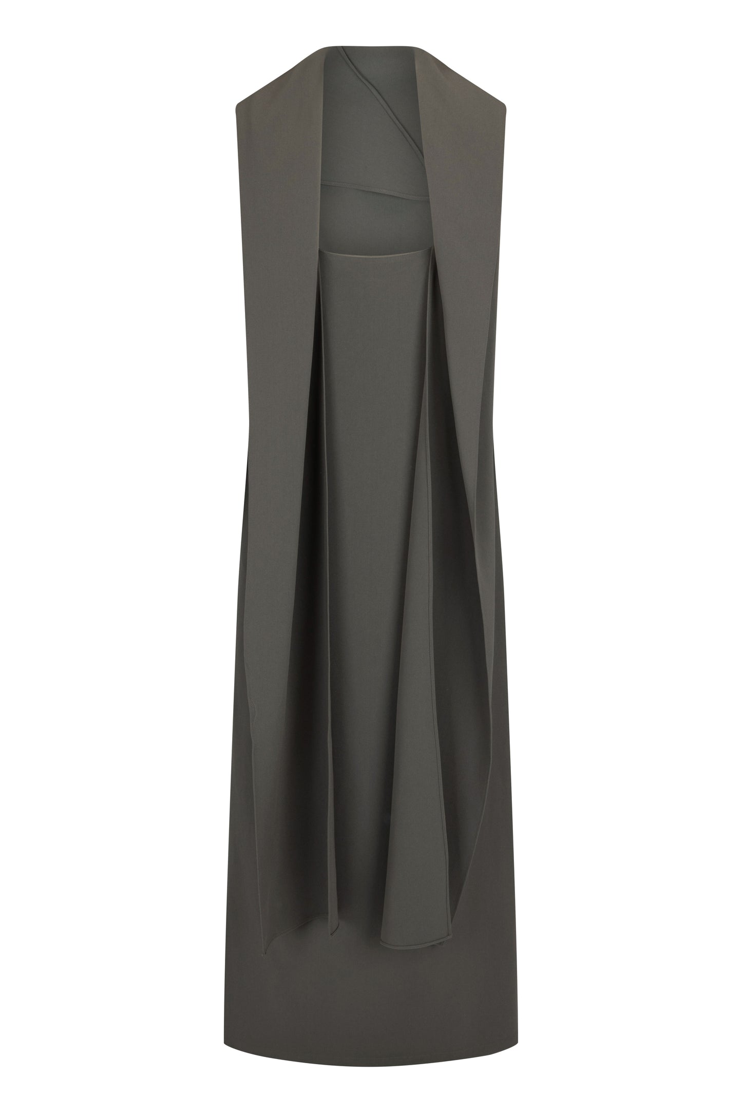 Laro Dress in Drape Suiting