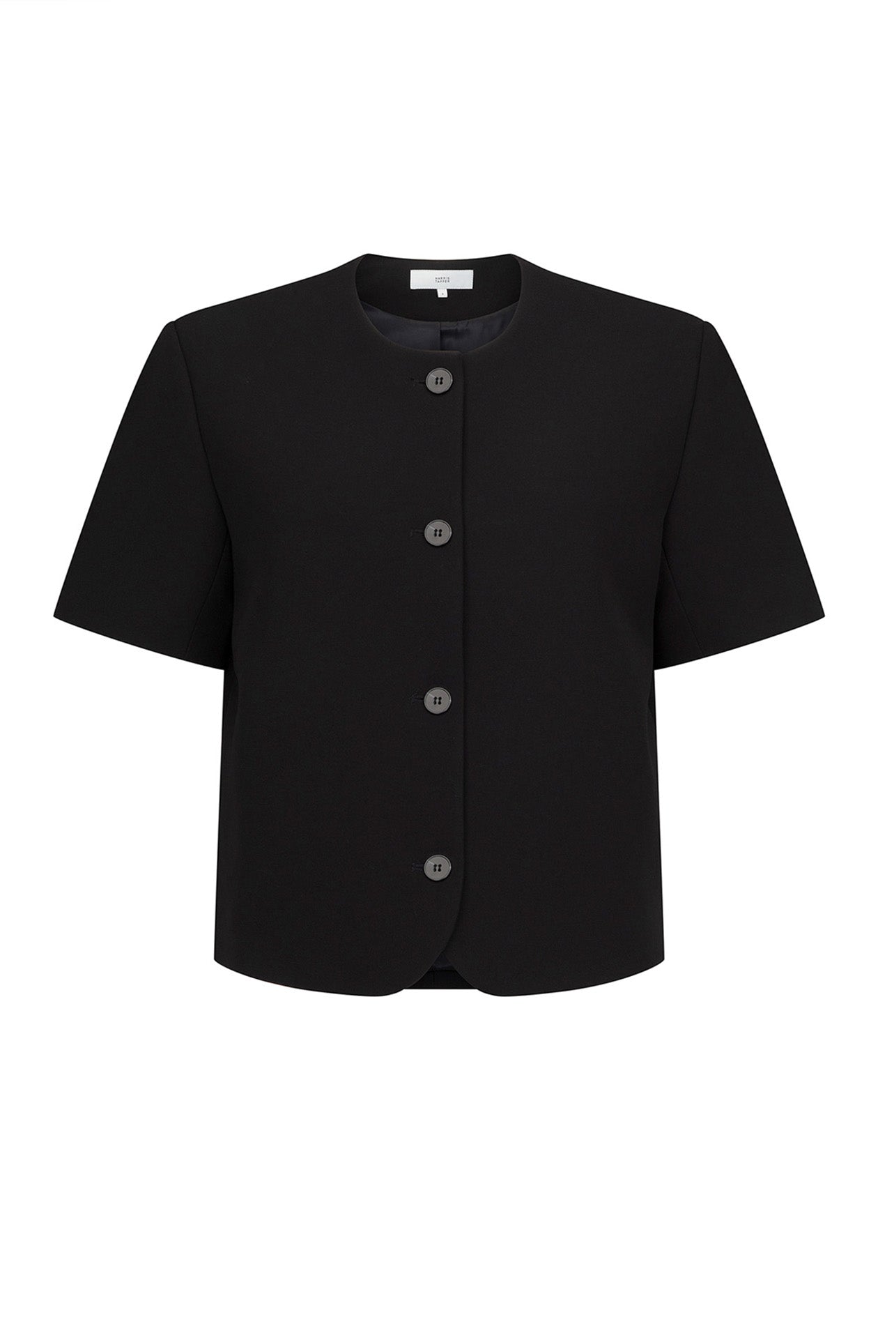 Short Sleeve Tilmens Jacket in Bonded Suiting